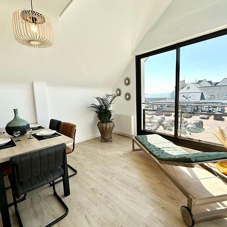 T2 Neuf Top Cocooning Terrasse - Face A La Mer Ploemeur Eksteriør billede